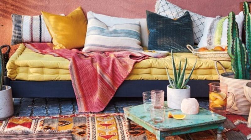 A Dulux garden colour scheme