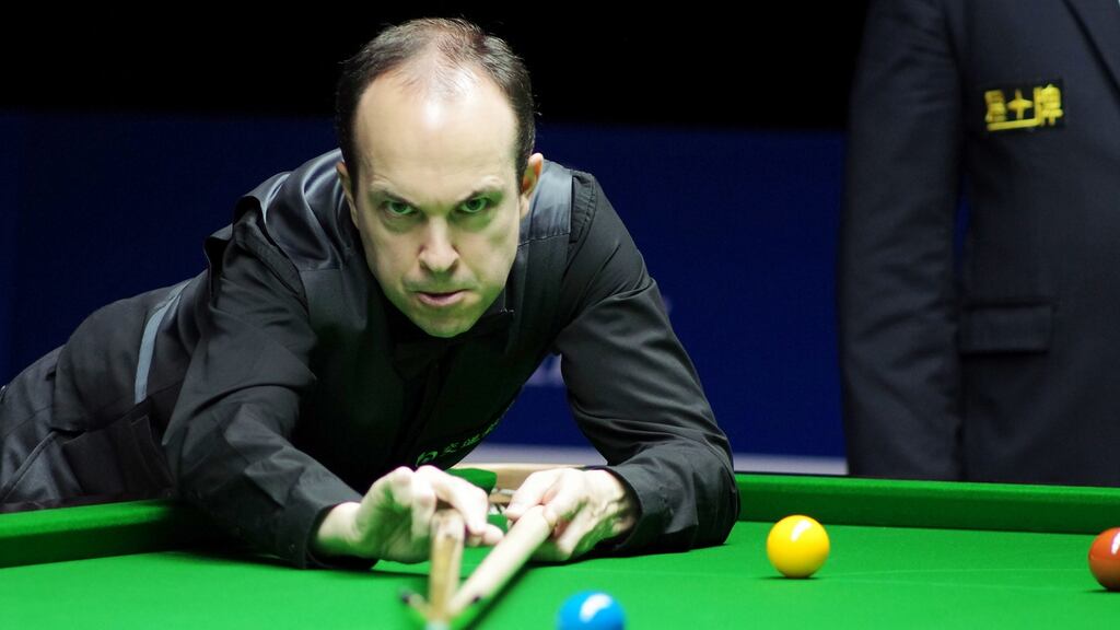 Ireland’s  Fergal O’Brien has qualified for the Betfred World Championship. Photograph: ChinaFotoPress via Getty Images