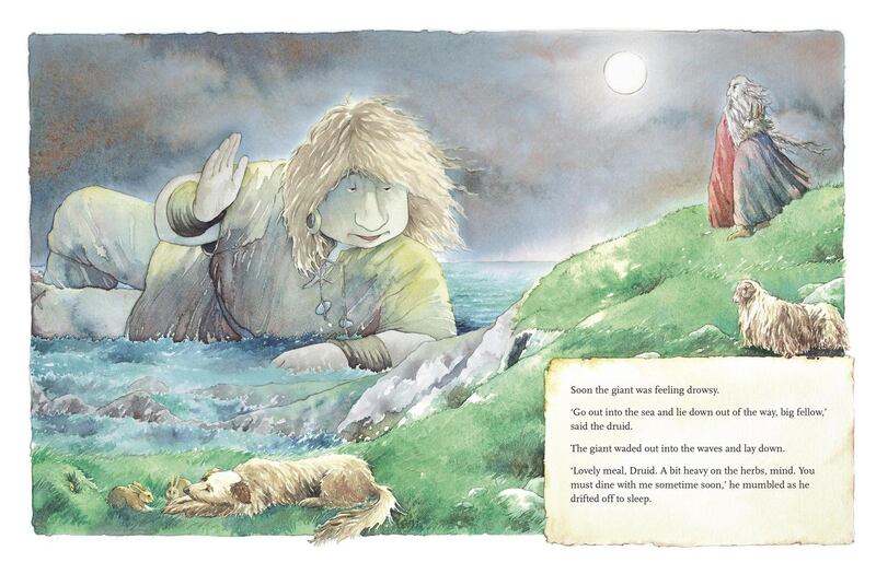 The Sleeping Giant: According to legend, the island was formed when a giant was put to sleep by a druid.