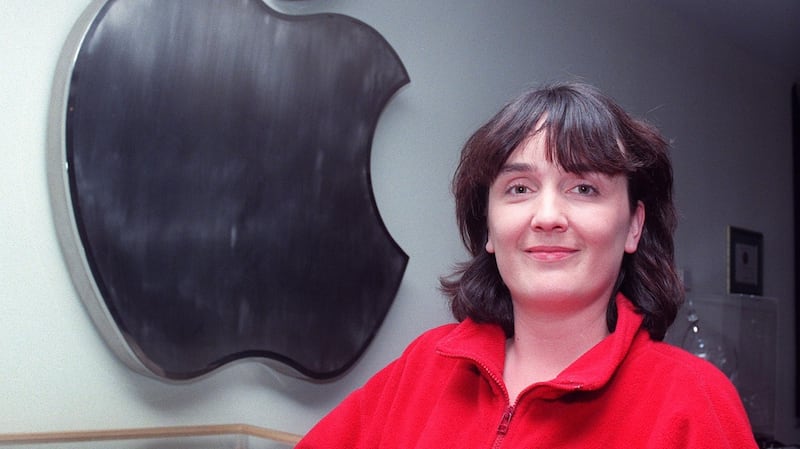 Colette McDonald, a diagnostics repair technician at Apple Computers, Cork, in the 1980s. Photograph: Paddy Whelan