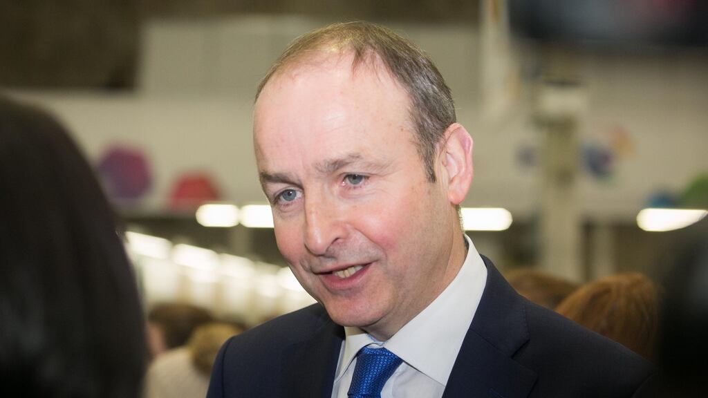 Fianna Fáil leader Micheál Martin. Photograph: Gareth Chaney/Collins