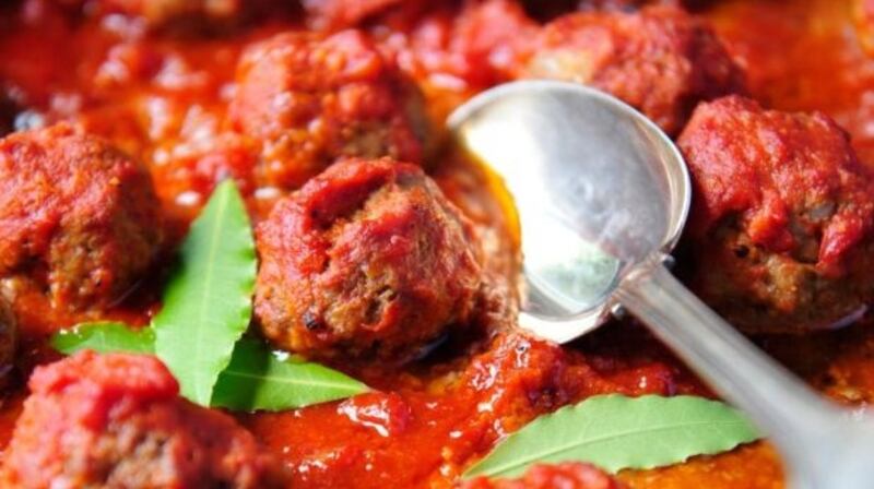 Meatballs in tomato sauce