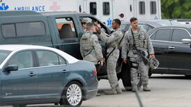 Two dead in shooting at Texas air force base