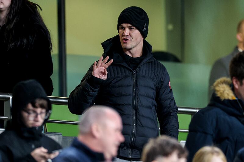 Johnny Sexton recently linked up with the Irish squad at the IRFU’s High Performance Centre. Photograph: Morgan Treacy/Inpho