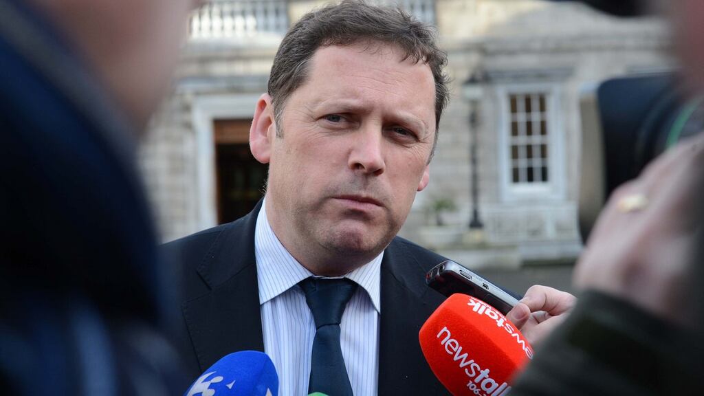 Fianna Fáil TD Barry Cowen said Ulster Bank was going back on a pledge not to close a bank where no other bank was available. Photograph: Eric Luke/The Irish Times