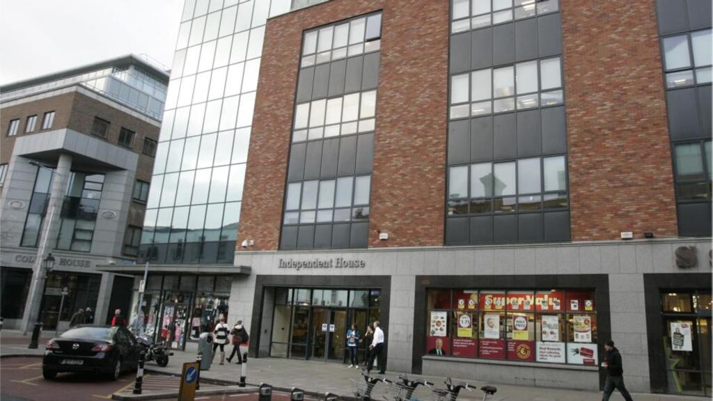 Independent House on Talbot Street, Dublin, where INM has its headquarters. INM recorded an operating profit of €34 million in 2014. Photo: Dara Mac Dónaill/The Irish Times