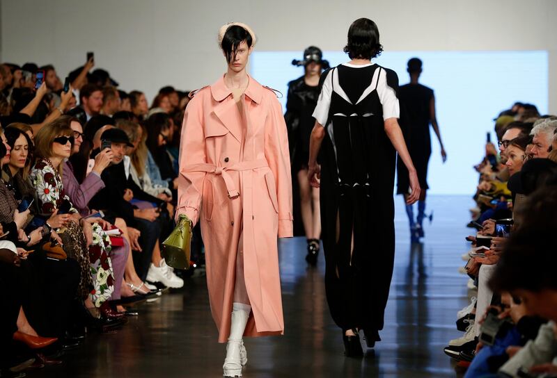 Paris Fashion Week: the Maison Margiela show. Photograph: Thierry Chesnot/Getty