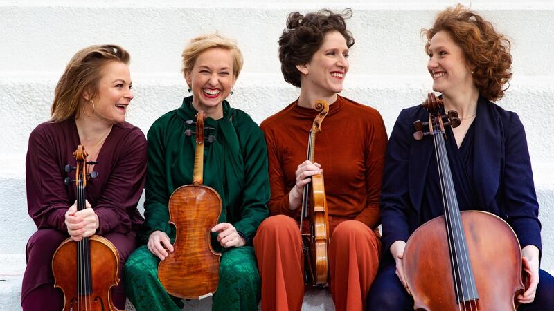 The Ragazze Quartet will play the six string quartets by Bartók. Photograph: Nichon Glerum