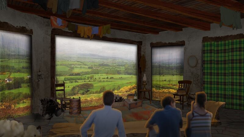 Artist’s impression of an element of the ‘This is Ireland’ experience planned for Dublin city centre.