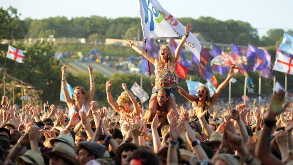 Glastonbury music festival in the UK. Photograph: Redferns