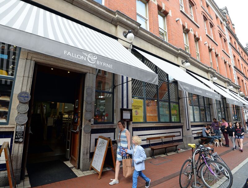 Eat at the cellar in Fallon & Byrne, which offers more than 300 wines. Photograph: Eric Luke