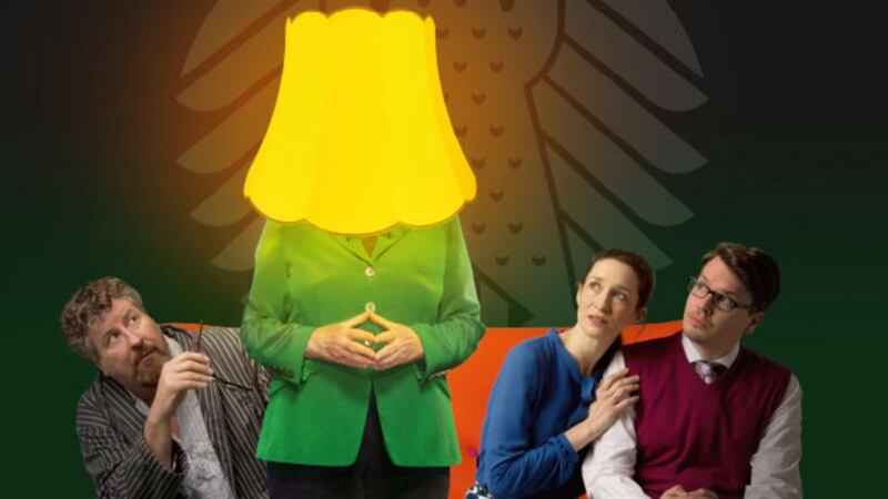 A cabaret show plays on Merkel’s maternalistic nickname: “Wohin mit Mutti?” (What to do about Mummy?)