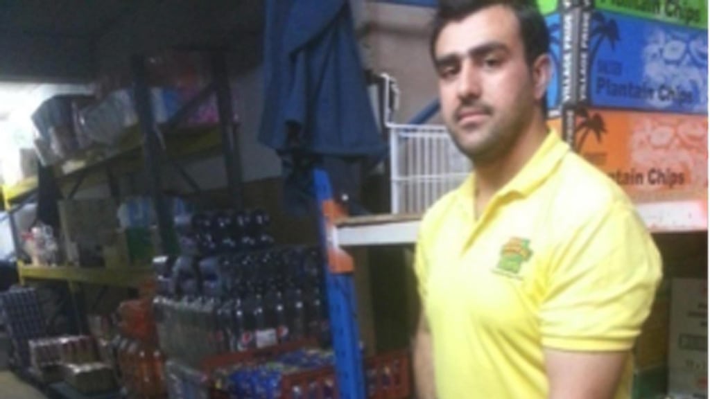 An undated handout photograph released by Italian police shows alleged Afghan terrorist Hakim Nasiri. Photograph: Italian police/EPA