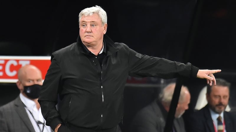 Steve Bruce has left his post as Newcastle United manager. Photograph: Peter Powell/EPA