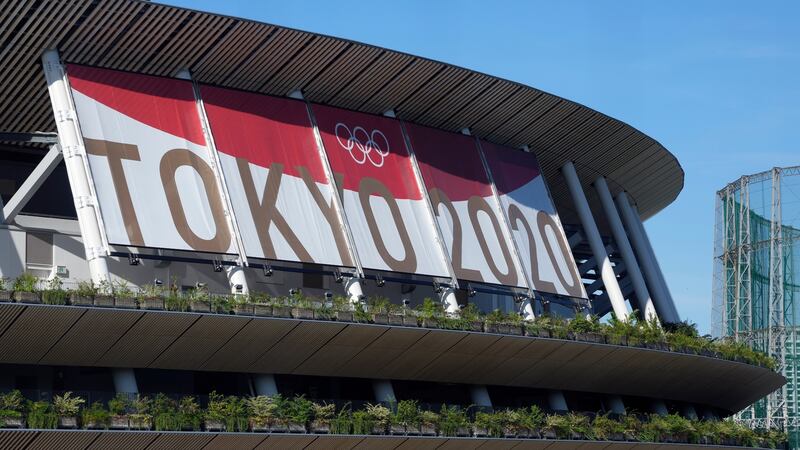 An image of the National Stadium in Tokyo. Photograph: Franck Robichon/EPA