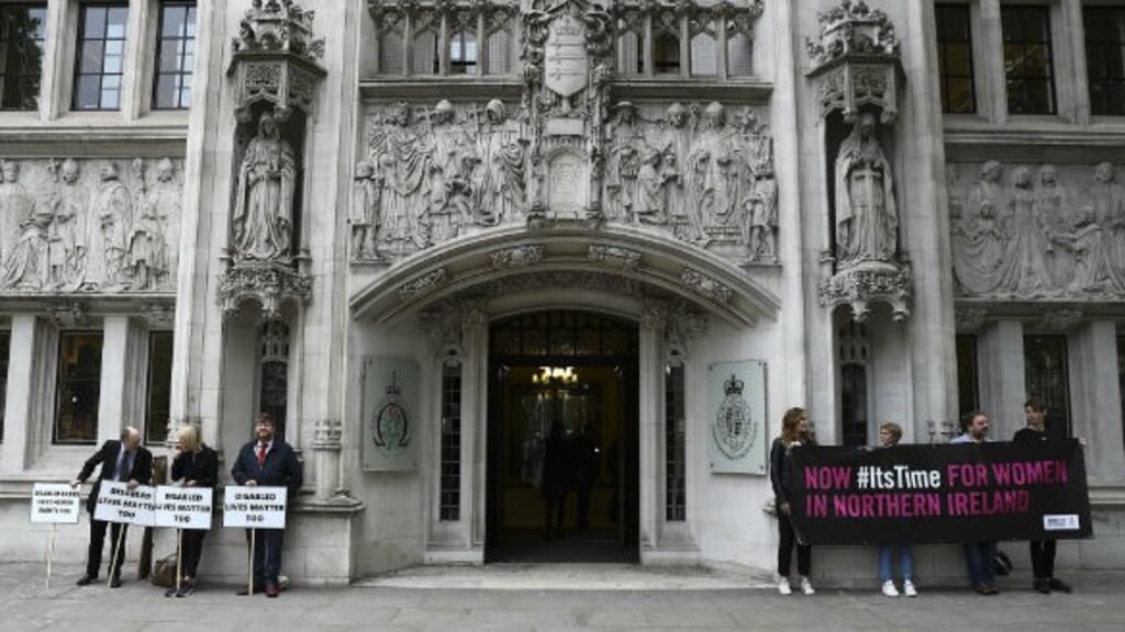 Anti-abortion and pro-choice groups have welcomed the supreme court ruling. Photograph: Getty