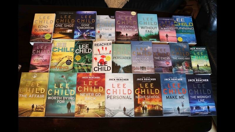 The 24 Jack Reacher novels aren’t just hugely popular with readers; they’re hugely popular with writers. Image: YouTube