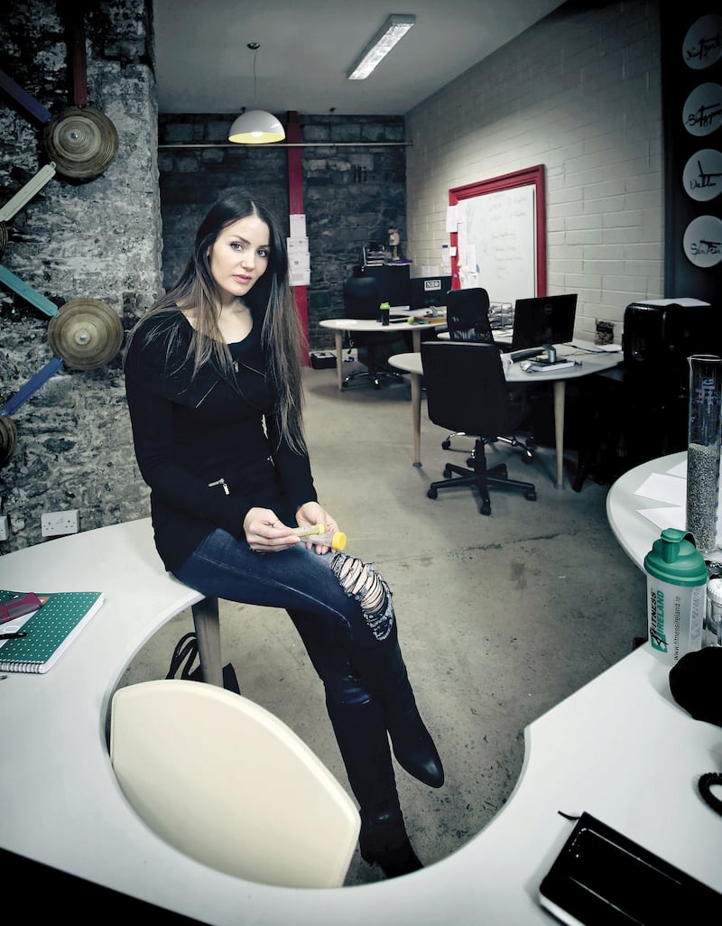 Nora Khaldi, mathematician and founder of Nuritas: “I have always chosen to focus on my work and its quality rather than my sex.” Photograph: Beta Bajgart