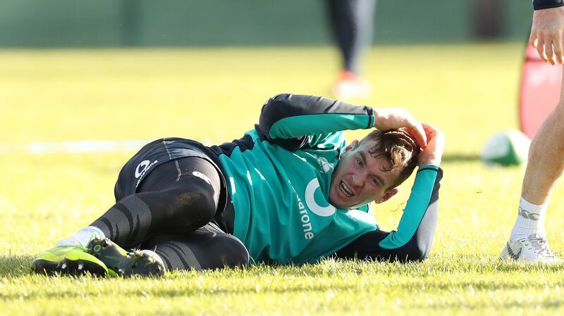 Chris Farrell is set to earn his fourth Ireland cap against Scotland on Saturday. Photograph: Billy Scitkland/Inpho