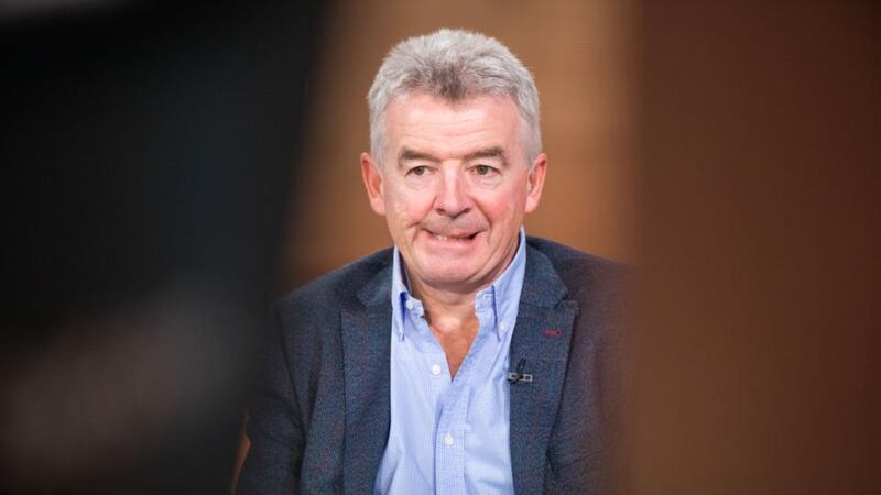 Ryanair: Michael O’Leary at Bloomberg Television for an interview in May this year, when he warned that the airline’s profit would slump for the first time in five years. Photograph: Jason Alden/Bloomberg