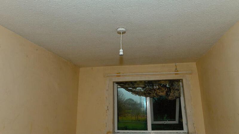 A room in the home of Keith and Caroline Baker. Photograph: PA/PSNI