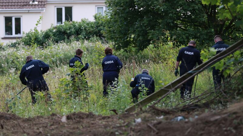 The scene of the search for the body of Trevor Deely in Chapelizod, Co Dublin. Photograph: Nick Bradshaw