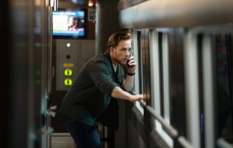 Joe Cole in Nightsleeper. Photograph: Mark Mainz/Euston Films/BBC