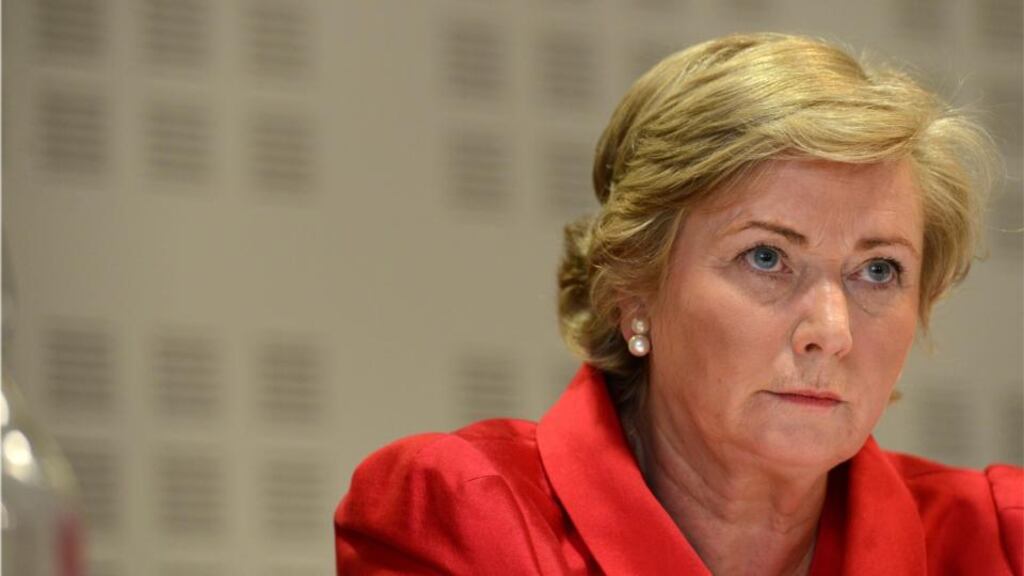 Minister for Children and Youth Affairs, Frances Fitzgerald says social workers will be given increased training to enable them to deal with children’s court cases instead of solicitors as part of Government efforts to reduce legal costs. Photograph: Dara Mac Dónaill