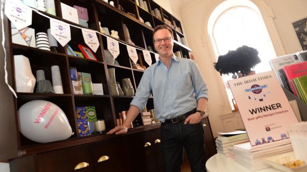 Best Shops winner (gift/design/interiors) in Powerscourt Townhouse Centre. Photograph; Dara Mac Donaill