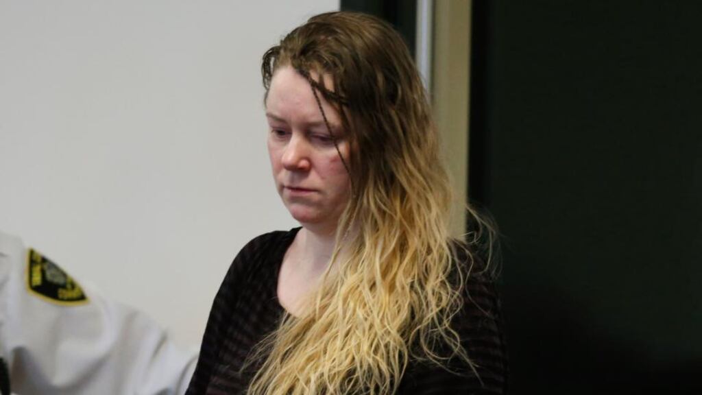 Aisling Brady McCarthy is accused of killing toddler Rehma Sabir. The Co Cavan woman has pleaded not guilty. Photograph: AP Photo/Elise Amendola