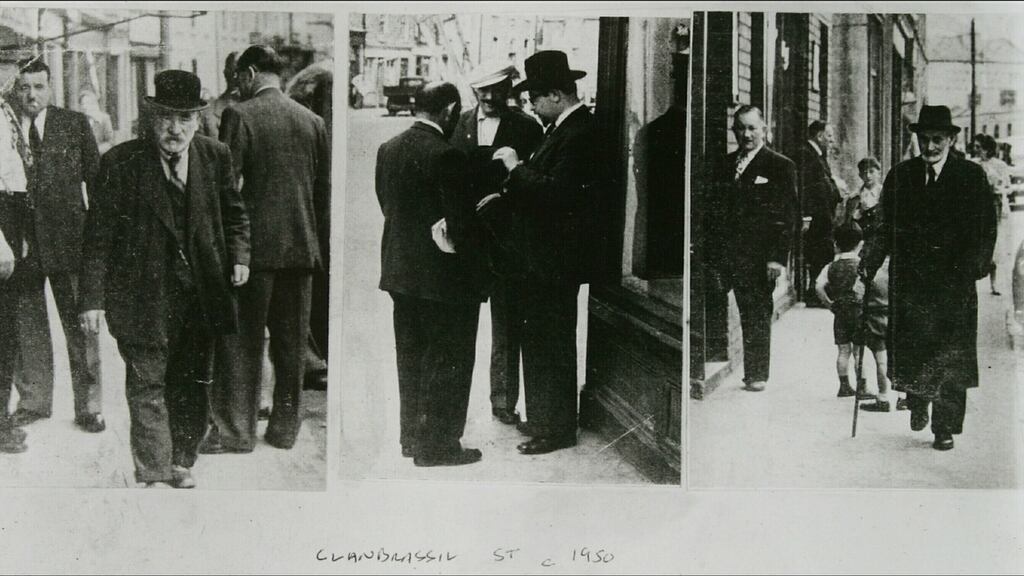 Clanbrassil Street, the heart of Dublin’s Little Jeruslaem, in 1950. Photograph: Irish Jewish Museum