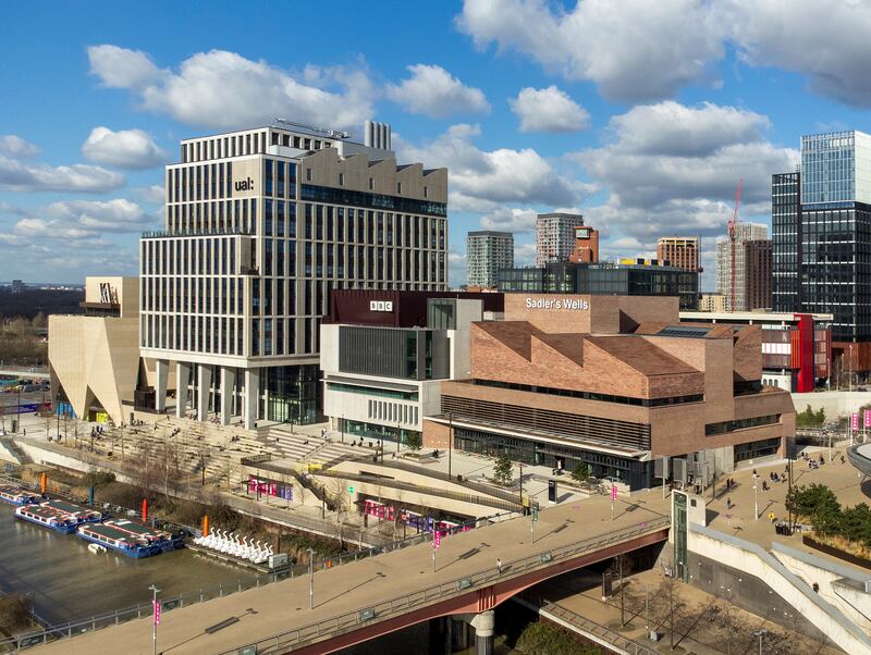 Sadler's Wells East building: 'Making buildings that open their foyers to civic space' is vital, Tuomey says
