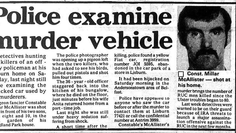 “Harry could see immediately that it was Millar, looking exactly as he did in his byline picture alongside the articles that he wrote for Pigeon Racing News and Gazette: the same dark hair, the same slightly sombre expression.”