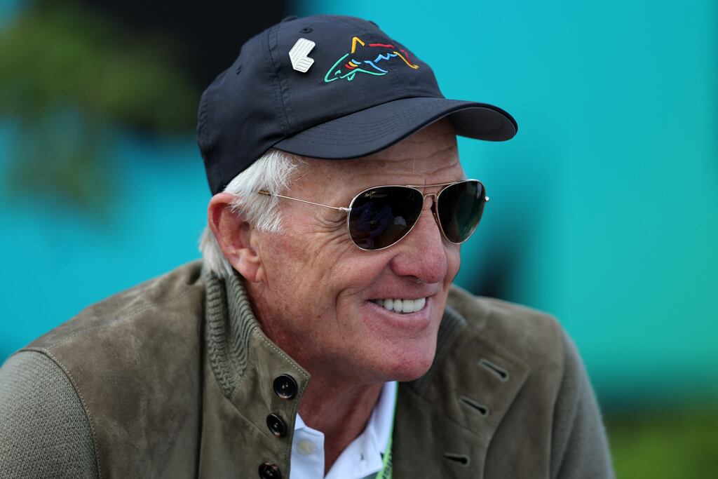 Chief Executive of LIV Golf Greg Norman. Photograph: Adrian Dennis/AFP via Getty