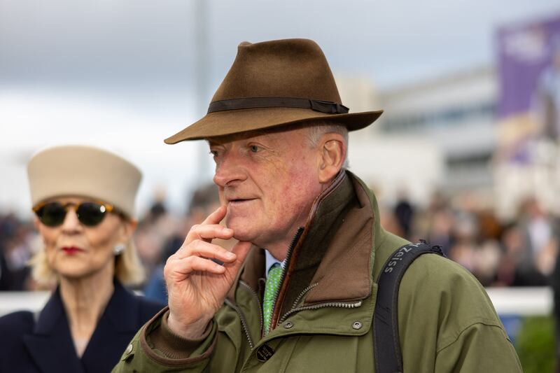 Willie Mullins is looking to be named top trainer at the Cheltenham Festival for a 12th time. Photograph: Morgan Treacy/Inph0