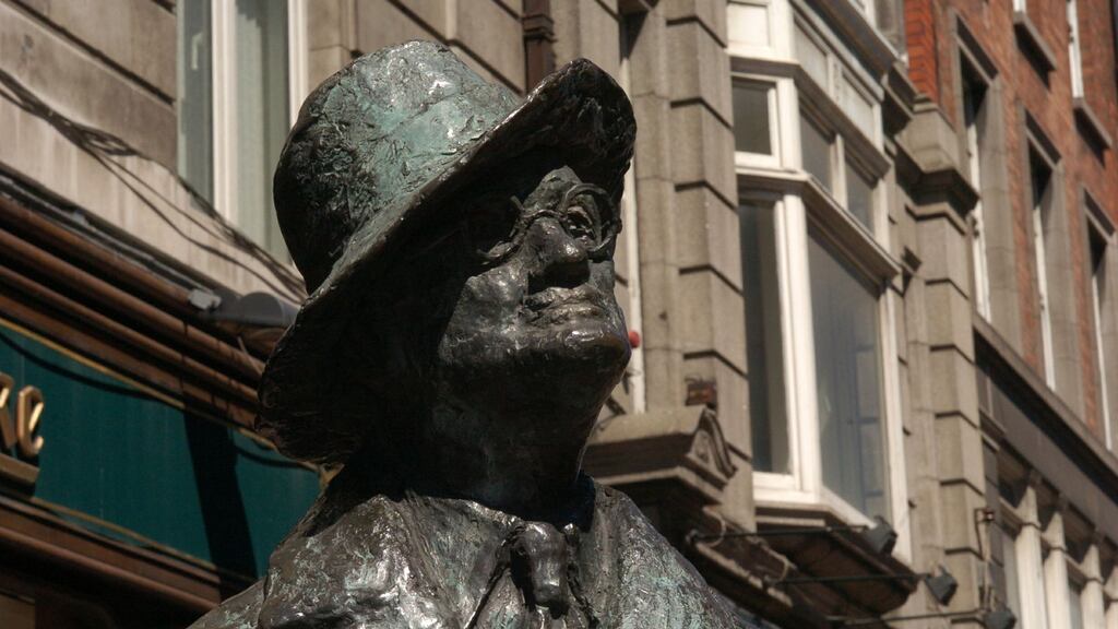 James Joyce captured a kind of atomic essence of Dublin. Photograph: Getty Images