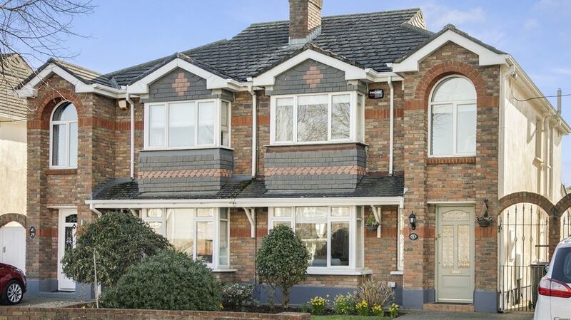 30 The Warren, Malahide, Co Dublin: south-facing rear garden