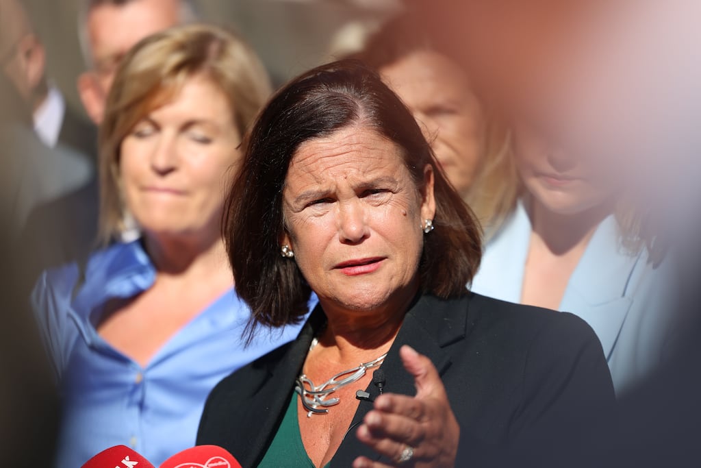 In an interview with Virgin Media’s TV AM last month about her personal tribulations, McDonald remarked that 'life throws curveballs at you', and the curviest one of all has Niall Ó Donnghaile’s name written all over it. Photograph: Dara Mac Dónaill