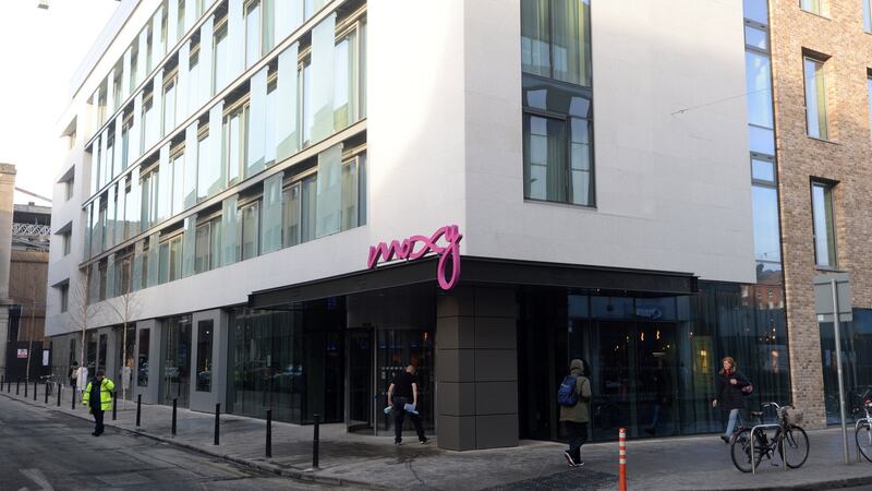 The Moxy, on Sackville Place: sold for €35 million in May. Photograph: Dara Mac Dónaill