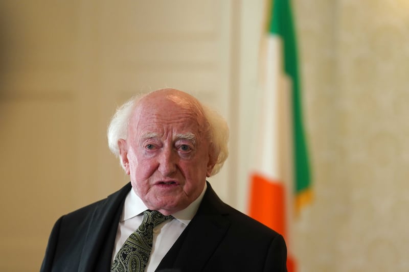 President Michael D Higgins made his comments on neutrality in an interview with the Business Post newspaper. File photograph: Brian Lawless/PA Wire