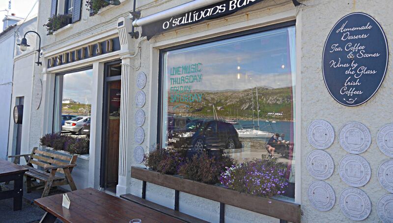 O'Sullivan's bar, Crookhaven. Photograph: Ellie O'Byrne