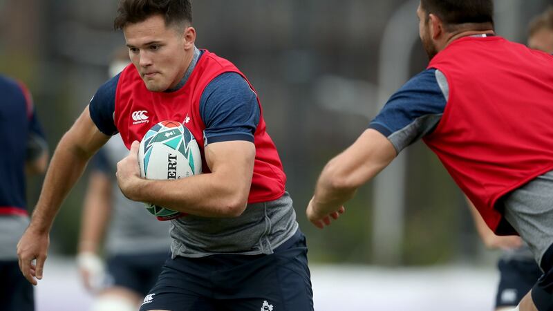 Jacob Stockdale returns to provincial action at Thomond Park. Photograph: Dan Sheridan/Inpho