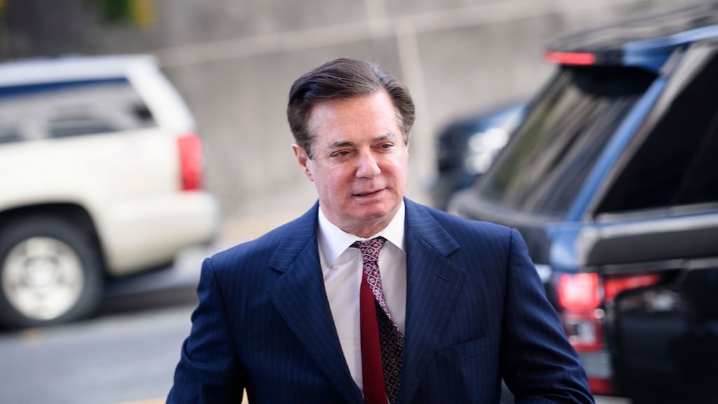 Paul Manafort was expected to face up to 24 years in prison. File photograph: Brendan Smialowski/AFP/Getty Images