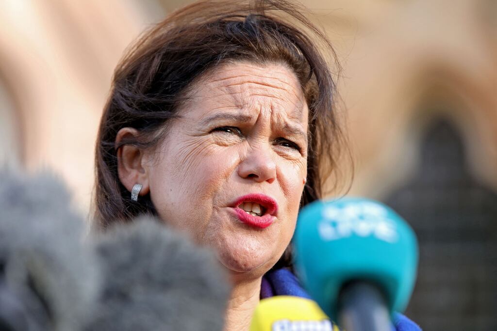 'There no Sipo investigation into Sinn Féin,' said party leader Mary Lou McDonald. File photograph: Paul Faith/Getty Images