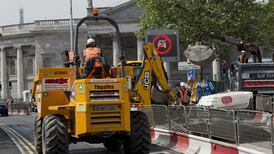 Dublin faces ‘significant’ traffic disruption over bank holiday