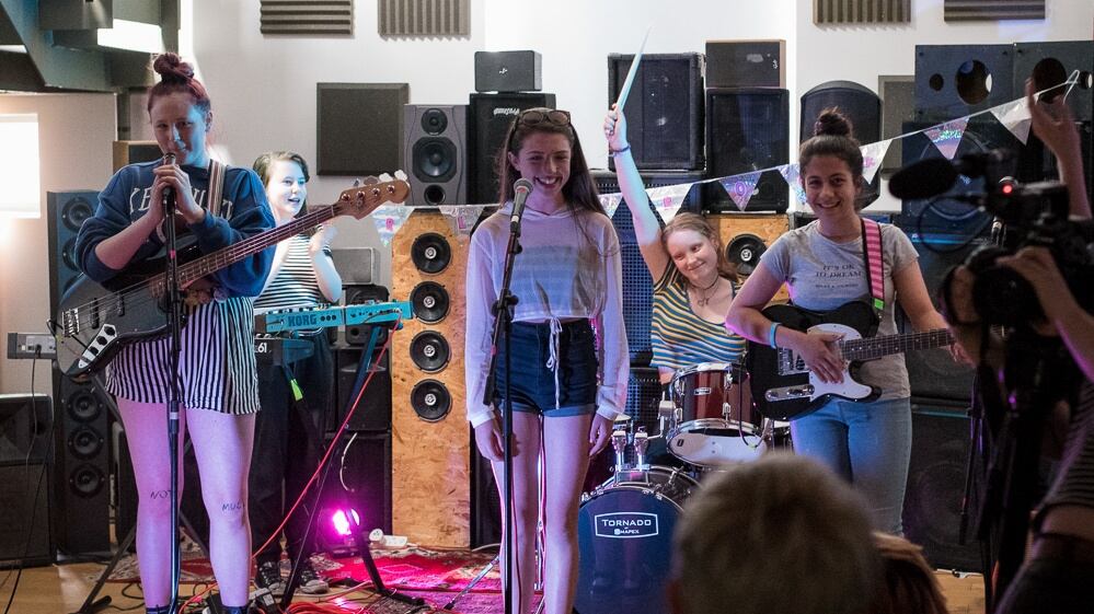 Girls Rock Dublin. Photograph: Kristy Hal