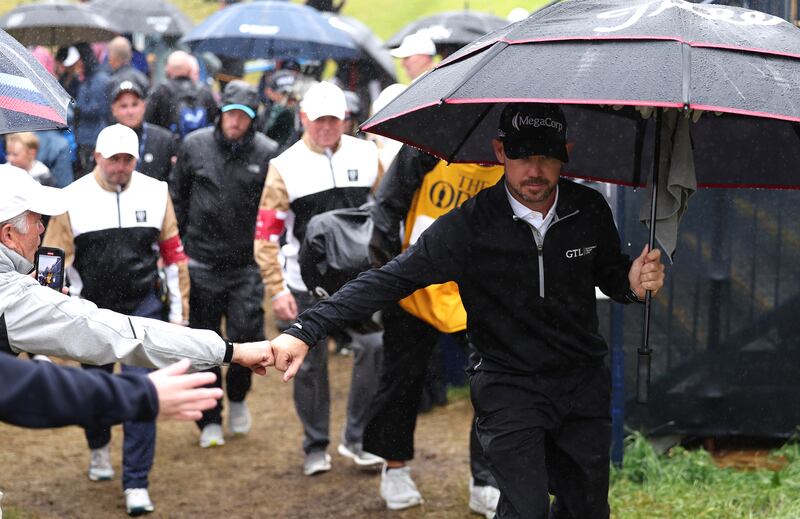Brian Harman during the Open at Royal Liverpool Golf Club in 2023. Photograph: Warren Little/Getty Images