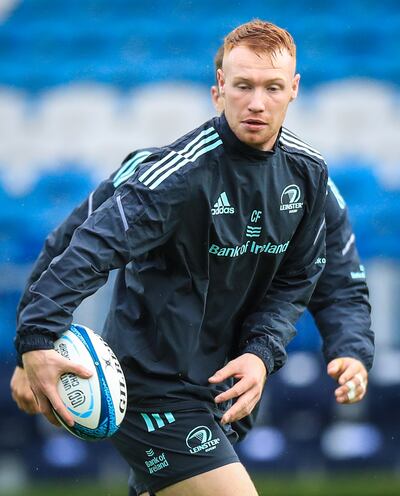 Ciaran Frawley: a talented and versatile footballer, he has made a big impact with Leinster. Photograph: Evan Treacy/Inpho