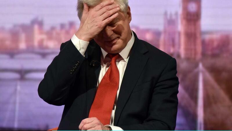 David Davis on The Andrew Marr Show.