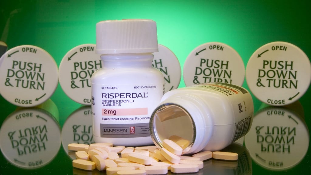 Johnson & Johnson has been fined by a US court for its marketing of Risperdal. Photograph: JB Reed/Bloomberg
